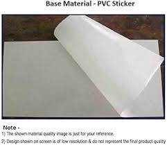 A/4 PVC Sticker
