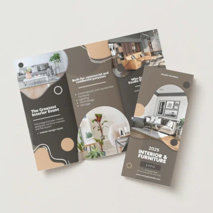 Brochure A/3 F/B 350GSM Spot UV