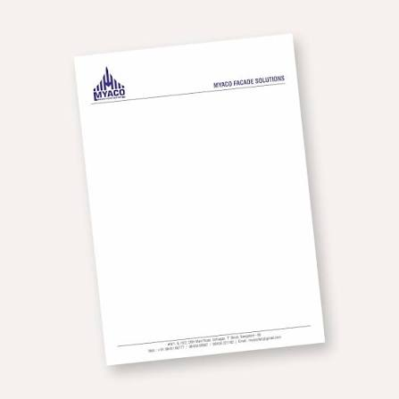 Letterhead 1 Colour