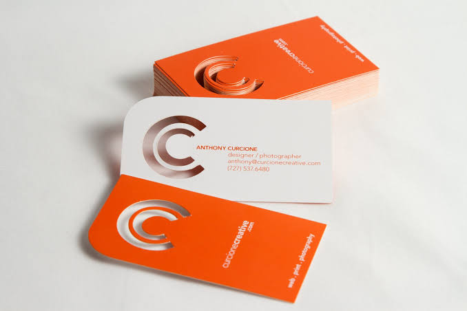 Visiting Cards Die Cutting