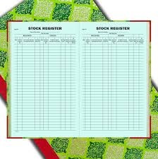 Stock Register